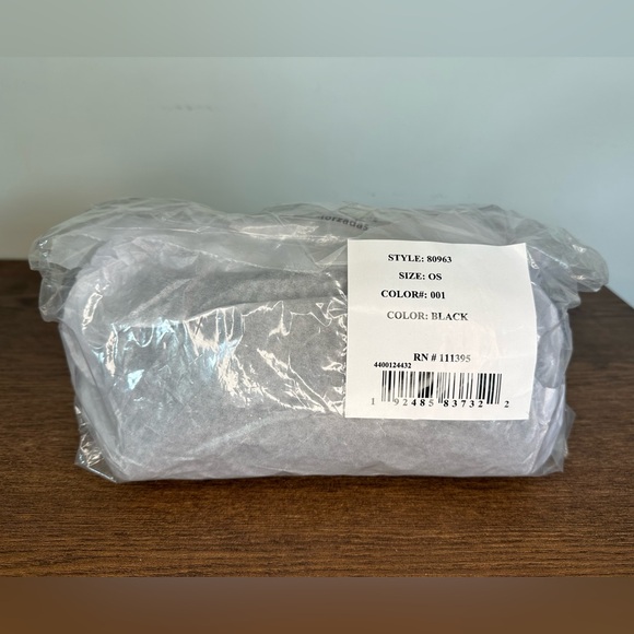 New Tory Burch Fleming Soft Small Frame Crossbody in Black - Picture 9 of 10